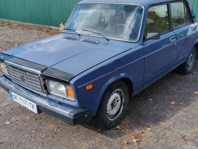 Синий ВАЗ 2107, объемом двигателя 1.5 л и пробегом 18 тыс. км за 481 $, фото 1 на Automoto.ua