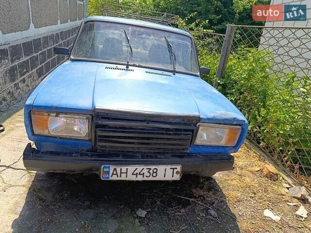 Синий ВАЗ 2107, объемом двигателя 1.5 л и пробегом 69 тыс. км за 700 $, фото 1 на Automoto.ua
