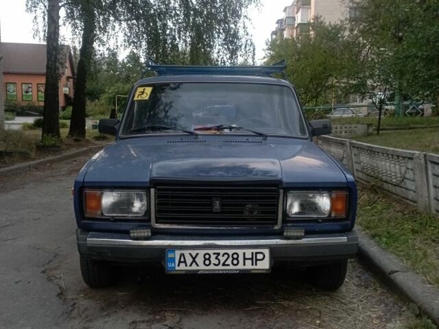 Синий ВАЗ 2107, объемом двигателя 1.6 л и пробегом 207 тыс. км за 1200 $, фото 1 на Automoto.ua