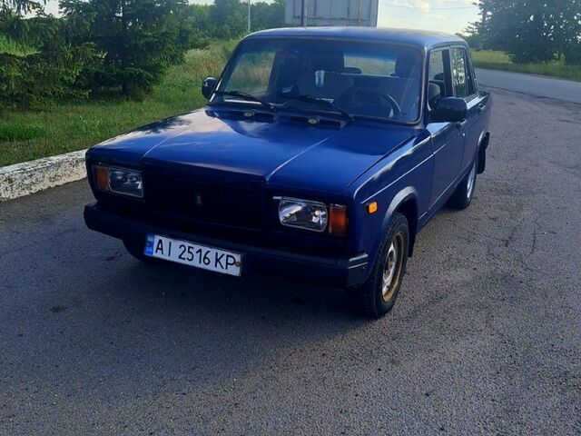 Синій ВАЗ 2107, об'ємом двигуна 1.5 л та пробігом 140 тис. км за 700 $, фото 1 на Automoto.ua