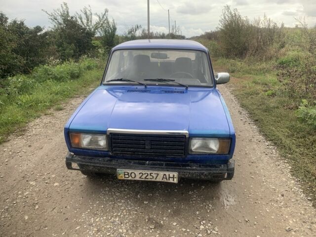 ВАЗ 2107 2006 в Бучаче на Automoto.ua Синий ВАЗ 2107, объемом двигателя 1.5 л и пробегом 57 тыс. км за 750 $, фото 1 на Automoto.ua