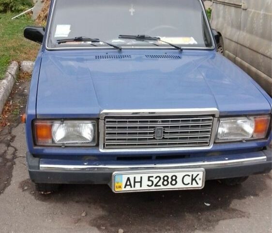 Синій ВАЗ 2107, об'ємом двигуна 0 л та пробігом 3 тис. км за 1501 $, фото 1 на Automoto.ua