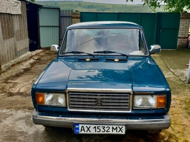 Синій ВАЗ 2107, об'ємом двигуна 1.6 л та пробігом 106 тис. км за 1300 $, фото 1 на Automoto.ua