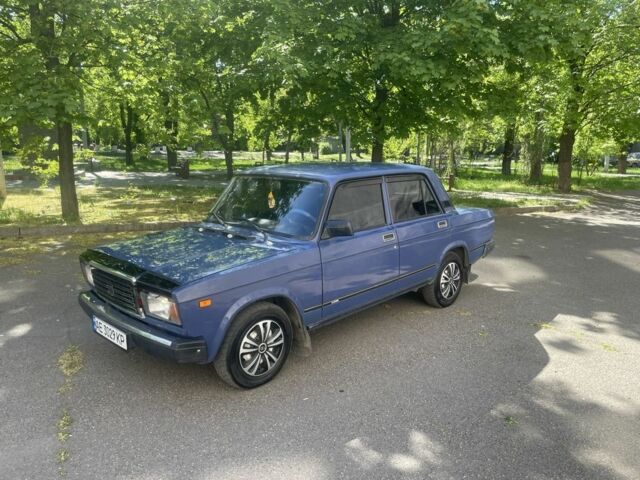Синий ВАЗ 2107, объемом двигателя 1.5 л и пробегом 84 тыс. км за 1850 $, фото 1 на Automoto.ua