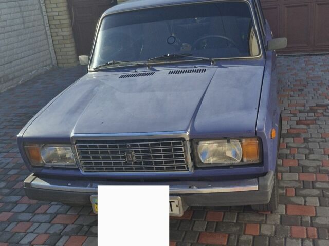 Синій ВАЗ 2107, об'ємом двигуна 0 л та пробігом 62 тис. км за 1800 $, фото 1 на Automoto.ua