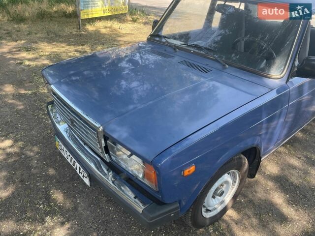 Синій ВАЗ 2107, об'ємом двигуна 1.45 л та пробігом 73 тис. км за 1400 $, фото 1 на Automoto.ua