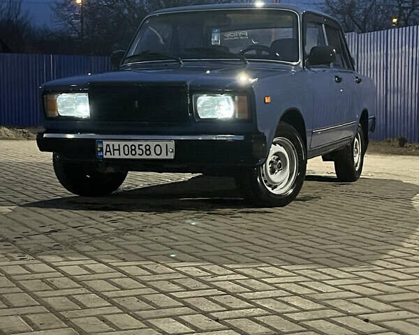 Синій ВАЗ 2107, об'ємом двигуна 1.45 л та пробігом 275 тис. км за 1600 $, фото 1 на Automoto.ua