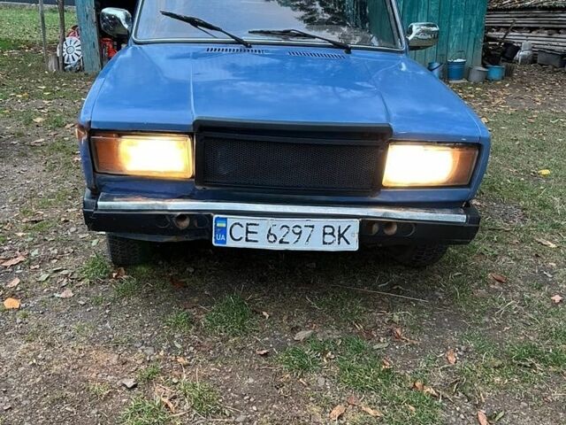 Синій ВАЗ 2107, об'ємом двигуна 1.45 л та пробігом 397 тис. км за 480 $, фото 1 на Automoto.ua