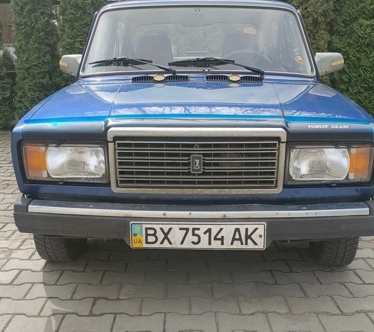Синій ВАЗ 2107, об'ємом двигуна 1.5 л та пробігом 52 тис. км за 1500 $, фото 1 на Automoto.ua