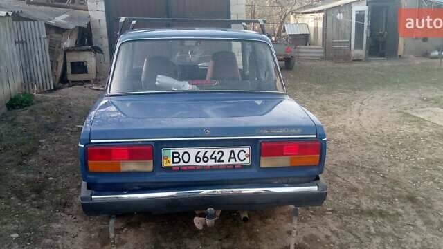 Синий ВАЗ 2107, объемом двигателя 1.45 л и пробегом 112 тыс. км за 1150 $, фото 1 на Automoto.ua