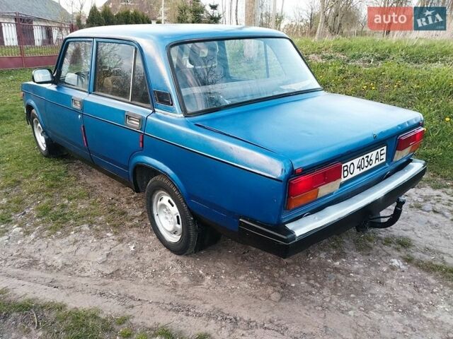 Синий ВАЗ 2107, объемом двигателя 1.5 л и пробегом 189 тыс. км за 850 $, фото 1 на Automoto.ua