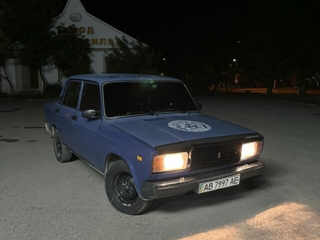 Синий ВАЗ 2107, объемом двигателя 0 л и пробегом 80 тыс. км за 1000 $, фото 1 на Automoto.ua