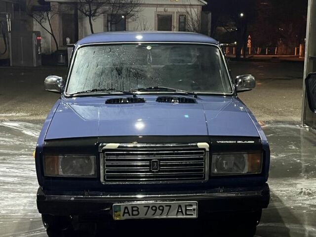 Синий ВАЗ 2107, объемом двигателя 1.6 л и пробегом 80 тыс. км за 1000 $, фото 1 на Automoto.ua