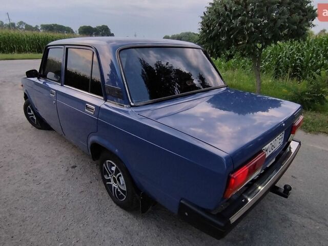 Синий ВАЗ 2107, объемом двигателя 1.5 л и пробегом 90 тыс. км за 1750 $, фото 1 на Automoto.ua