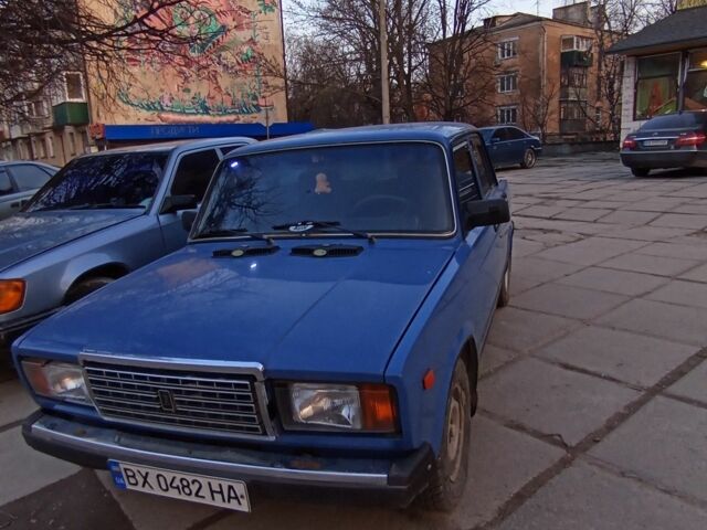 Синий ВАЗ 2107, объемом двигателя 0.15 л и пробегом 102 тыс. км за 1500 $, фото 1 на Automoto.ua