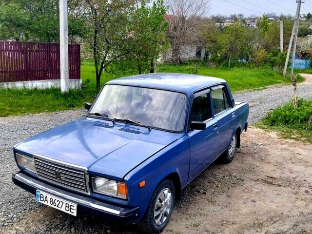 Синий ВАЗ 2107, объемом двигателя 1.5 л и пробегом 94 тыс. км за 850 $, фото 1 на Automoto.ua
