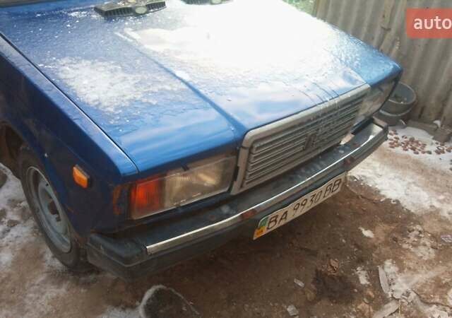 Синий ВАЗ 2107, объемом двигателя 1.3 л и пробегом 877 тыс. км за 533 $, фото 1 на Automoto.ua