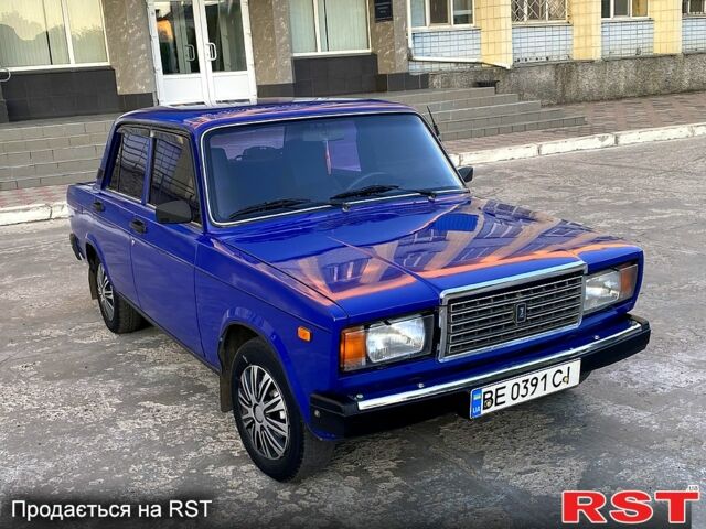 Синій ВАЗ 2107, об'ємом двигуна 1.5 л та пробігом 150 тис. км за 1550 $, фото 1 на Automoto.ua