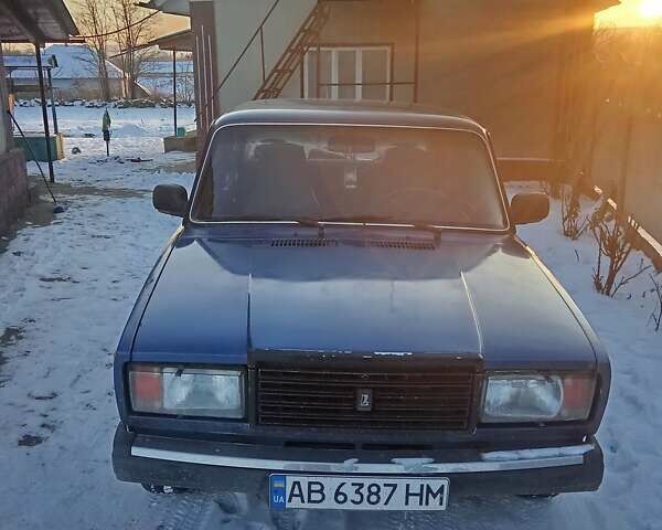 Синий ВАЗ 2107, объемом двигателя 1.5 л и пробегом 68 тыс. км за 1450 $, фото 1 на Automoto.ua