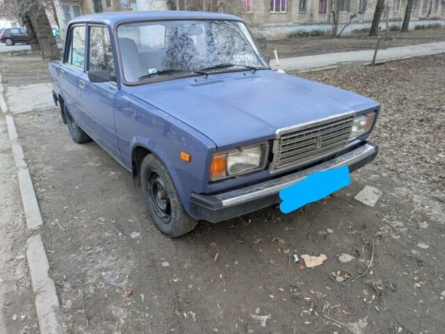 Синий ВАЗ 2107, объемом двигателя 0 л и пробегом 125 тыс. км за 1084 $, фото 1 на Automoto.ua