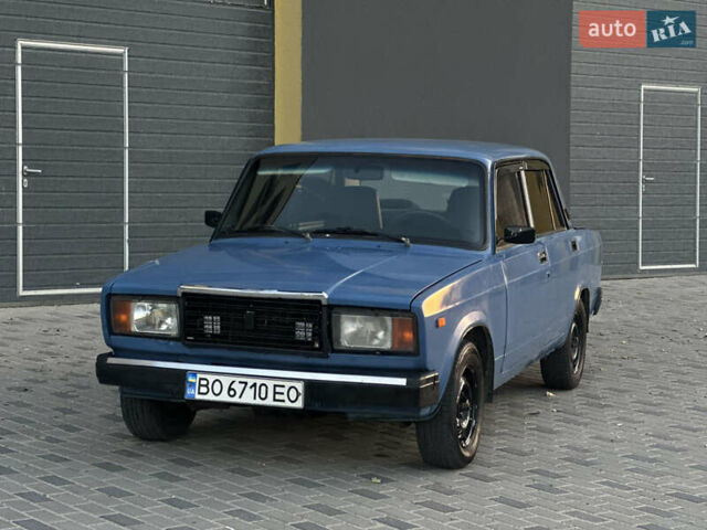 Синий ВАЗ 2107, объемом двигателя 1.5 л и пробегом 150 тыс. км за 950 $, фото 1 на Automoto.ua