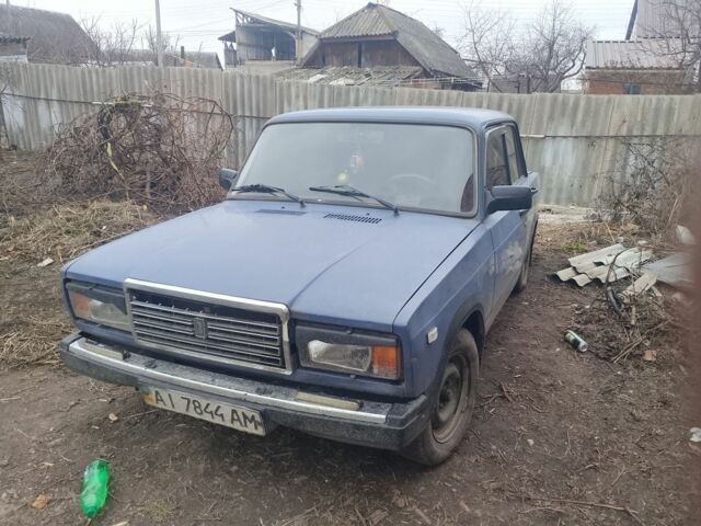 Синий ВАЗ 2107, объемом двигателя 0 л и пробегом 848 тыс. км за 790 $, фото 1 на Automoto.ua
