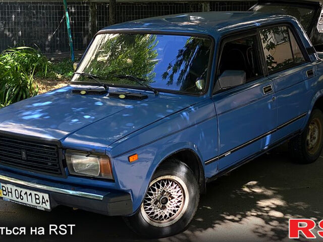 Синий ВАЗ 2107, объемом двигателя 1.5 л и пробегом 0 тыс. км за 1300 $, фото 1 на Automoto.ua