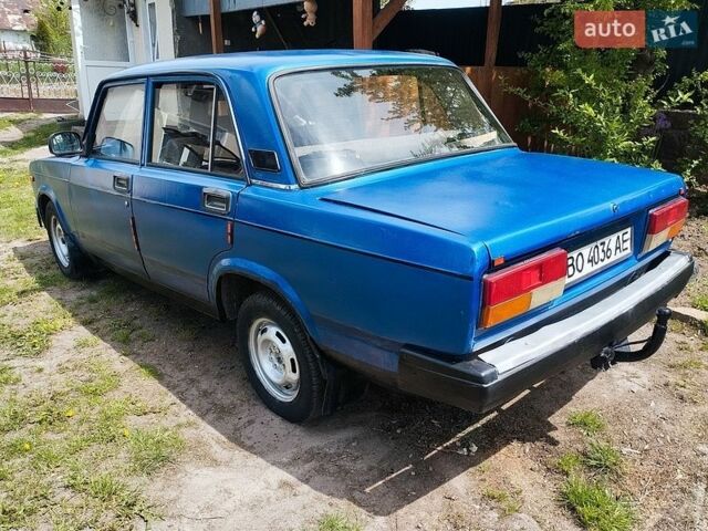Синій ВАЗ 2107, об'ємом двигуна 1.5 л та пробігом 189 тис. км за 799 $, фото 1 на Automoto.ua