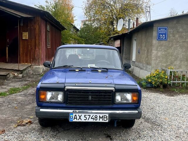 ВАЗ 2107 2006 в Харькове на Automoto.ua Синий ВАЗ 2107, объемом двигателя 1.5 л и пробегом 200 тыс. км за 1000 $, фото 1 на Automoto.ua