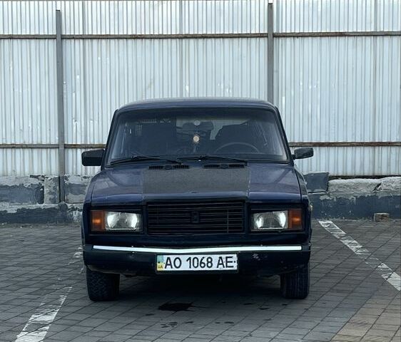 Синий ВАЗ 2107, объемом двигателя 1.6 л и пробегом 85 тыс. км за 25000 $, фото 1 на Automoto.ua