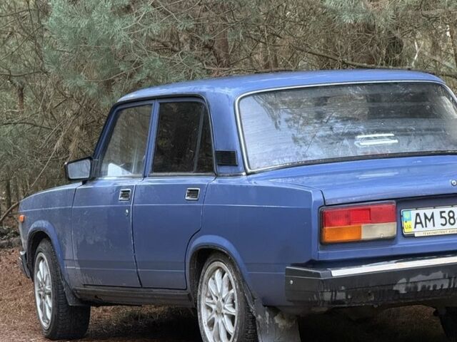 Синій ВАЗ 2107, об'ємом двигуна 1.5 л та пробігом 40 тис. км за 948 $, фото 1 на Automoto.ua