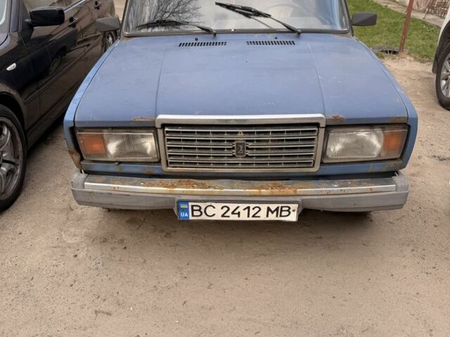 Синій ВАЗ 2107, об'ємом двигуна 1.5 л та пробігом 132 тис. км за 400 $, фото 1 на Automoto.ua