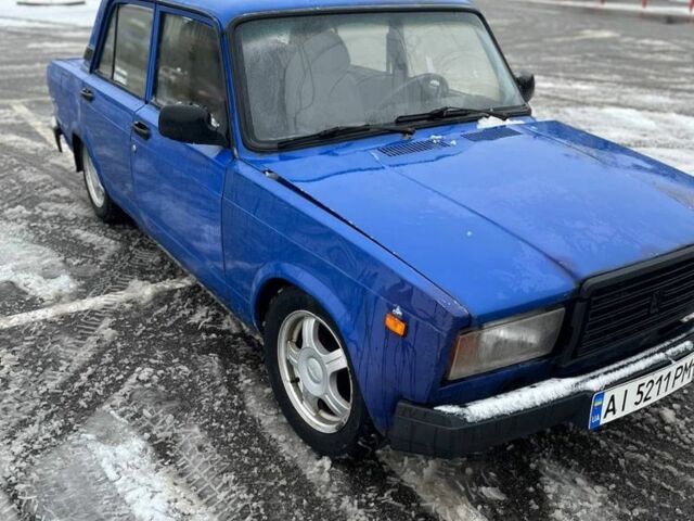 Синій ВАЗ 2107, об'ємом двигуна 1.5 л та пробігом 120 тис. км за 1000 $, фото 1 на Automoto.ua