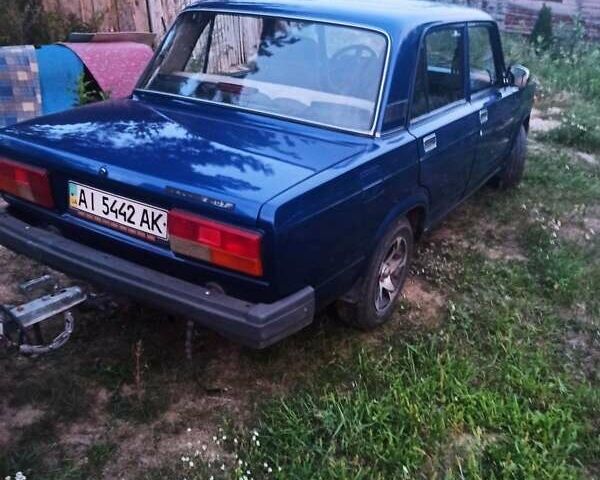 Синій ВАЗ 2107, об'ємом двигуна 1.4 л та пробігом 120 тис. км за 1064 $, фото 1 на Automoto.ua