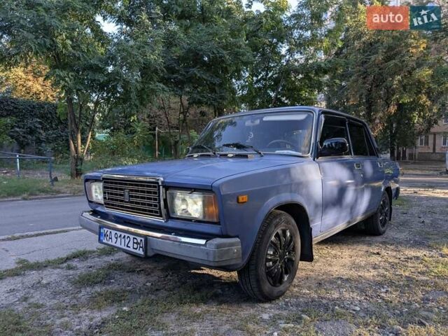Синій ВАЗ 2107, об'ємом двигуна 1.6 л та пробігом 107 тис. км за 1600 $, фото 1 на Automoto.ua