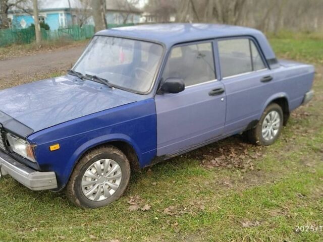 Синій ВАЗ 2107, об'ємом двигуна 1.5 л та пробігом 45 тис. км за 1000 $, фото 1 на Automoto.ua