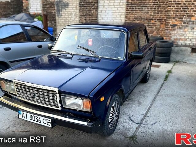 Синий ВАЗ 2107, объемом двигателя 1.5 л и пробегом 148 тыс. км за 799 $, фото 1 на Automoto.ua