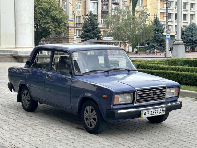Синий ВАЗ 2107, объемом двигателя 0 л и пробегом 100 тыс. км за 1350 $, фото 1 на Automoto.ua