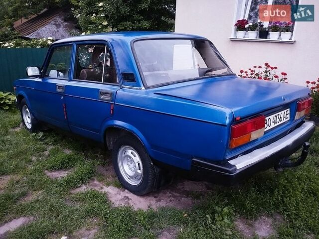 Синий ВАЗ 2107, объемом двигателя 1.5 л и пробегом 189 тыс. км за 850 $, фото 1 на Automoto.ua