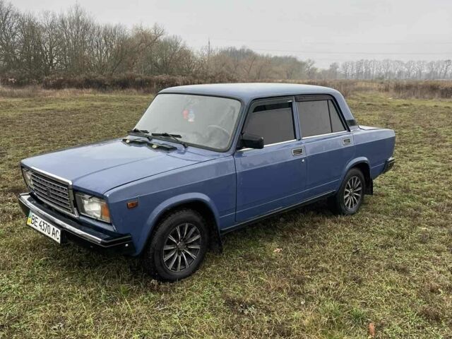 Синий ВАЗ 2107, объемом двигателя 1.5 л и пробегом 140 тыс. км за 785 $, фото 1 на Automoto.ua