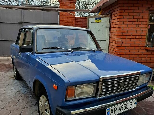 Синий ВАЗ 2107, объемом двигателя 1.5 л и пробегом 0 тыс. км за 600 $, фото 1 на Automoto.ua