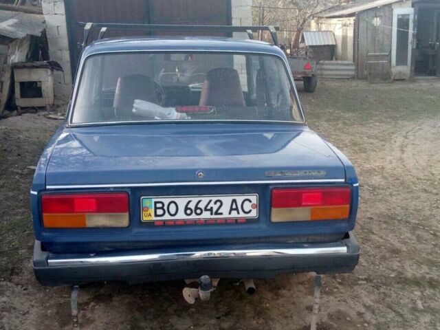 Синій ВАЗ 2107, об'ємом двигуна 1.45 л та пробігом 112 тис. км за 1150 $, фото 1 на Automoto.ua