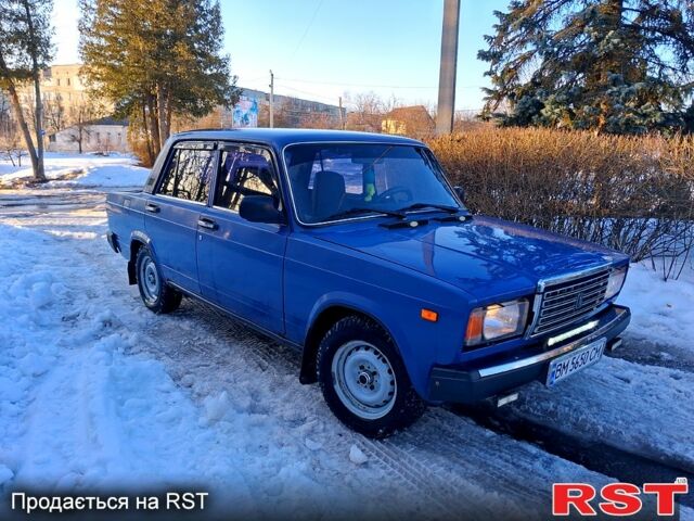 Синий ВАЗ 2107, объемом двигателя 1.5 л и пробегом 161 тыс. км за 1350 $, фото 1 на Automoto.ua
