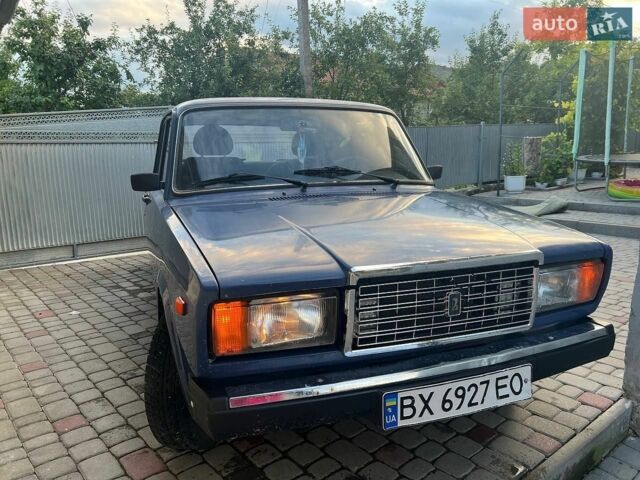 Синій ВАЗ 2107, об'ємом двигуна 1.5 л та пробігом 28 тис. км за 1200 $, фото 1 на Automoto.ua