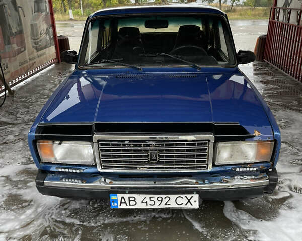 ВАЗ 2107 2006 в Крыжополе на Automoto.ua Синий ВАЗ 2107, объемом двигателя 1.57 л и пробегом 60 тыс. км за 1100 $, фото 1 на Automoto.ua