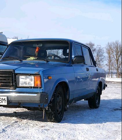 Синій ВАЗ 2107, об'ємом двигуна 1.5 л та пробігом 203 тис. км за 700 $, фото 1 на Automoto.ua