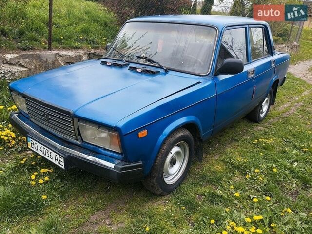 Синий ВАЗ 2107, объемом двигателя 1.5 л и пробегом 189 тыс. км за 799 $, фото 1 на Automoto.ua