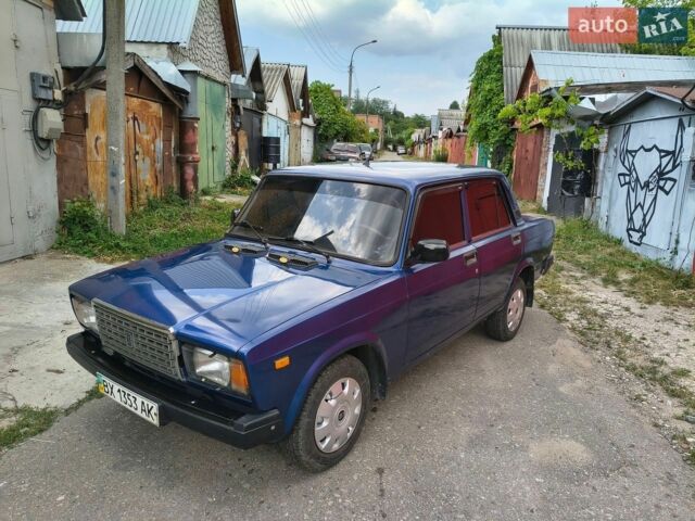 Синій ВАЗ 2107, об'ємом двигуна 1.45 л та пробігом 44 тис. км за 2100 $, фото 1 на Automoto.ua