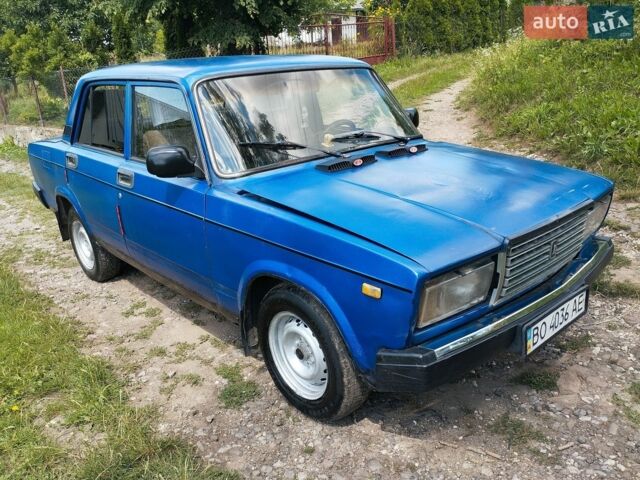 Синий ВАЗ 2107, объемом двигателя 1.45 л и пробегом 189 тыс. км за 850 $, фото 1 на Automoto.ua