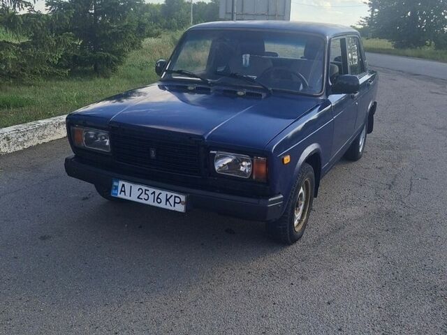 Синій ВАЗ 2107, об'ємом двигуна 1.45 л та пробігом 140 тис. км за 701 $, фото 1 на Automoto.ua